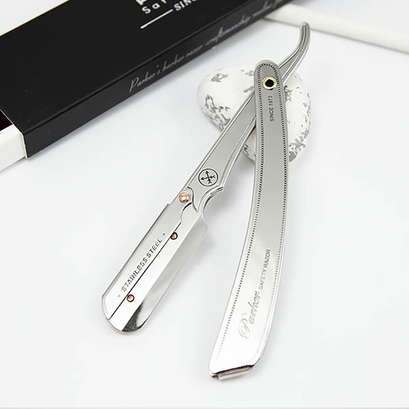 美國 Parker - SRX 不鏽鋼直式剃刀（可換刀片）