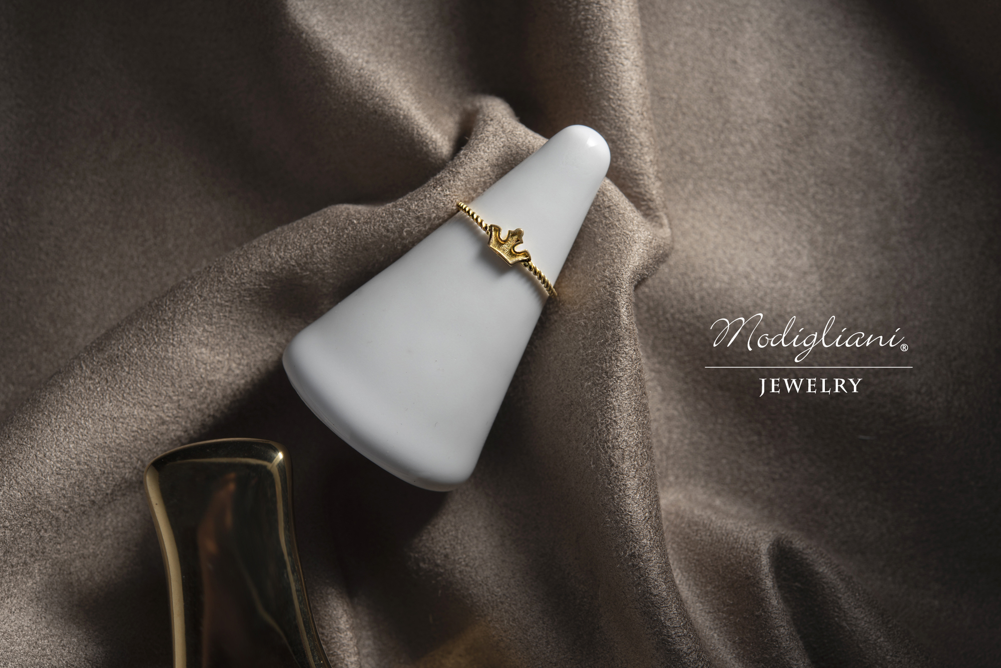 三連鑽皇冠兩戴式戒指