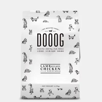 DOOOG Grain Free Sensitive Dog Food Chicken + Lamb + Salmon 2.27kg