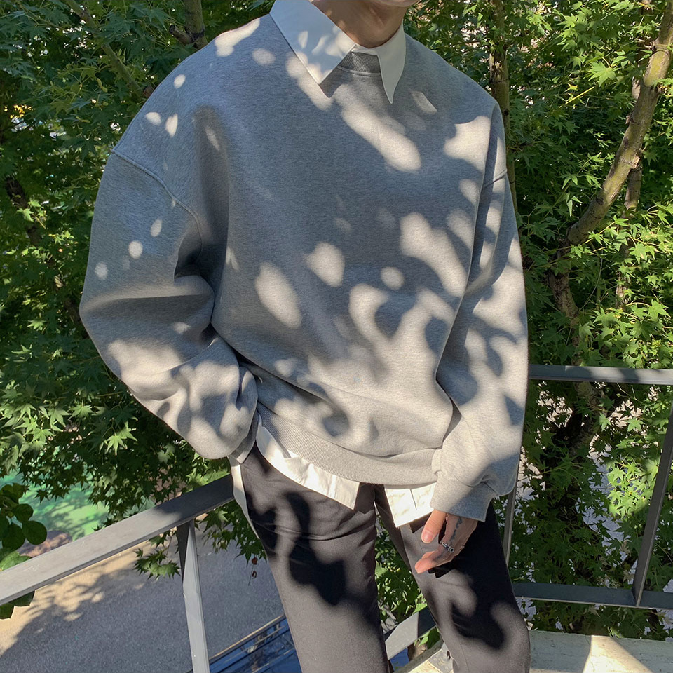 韓國百搭基本款長袖衛衣 / L / 不提供退換貨