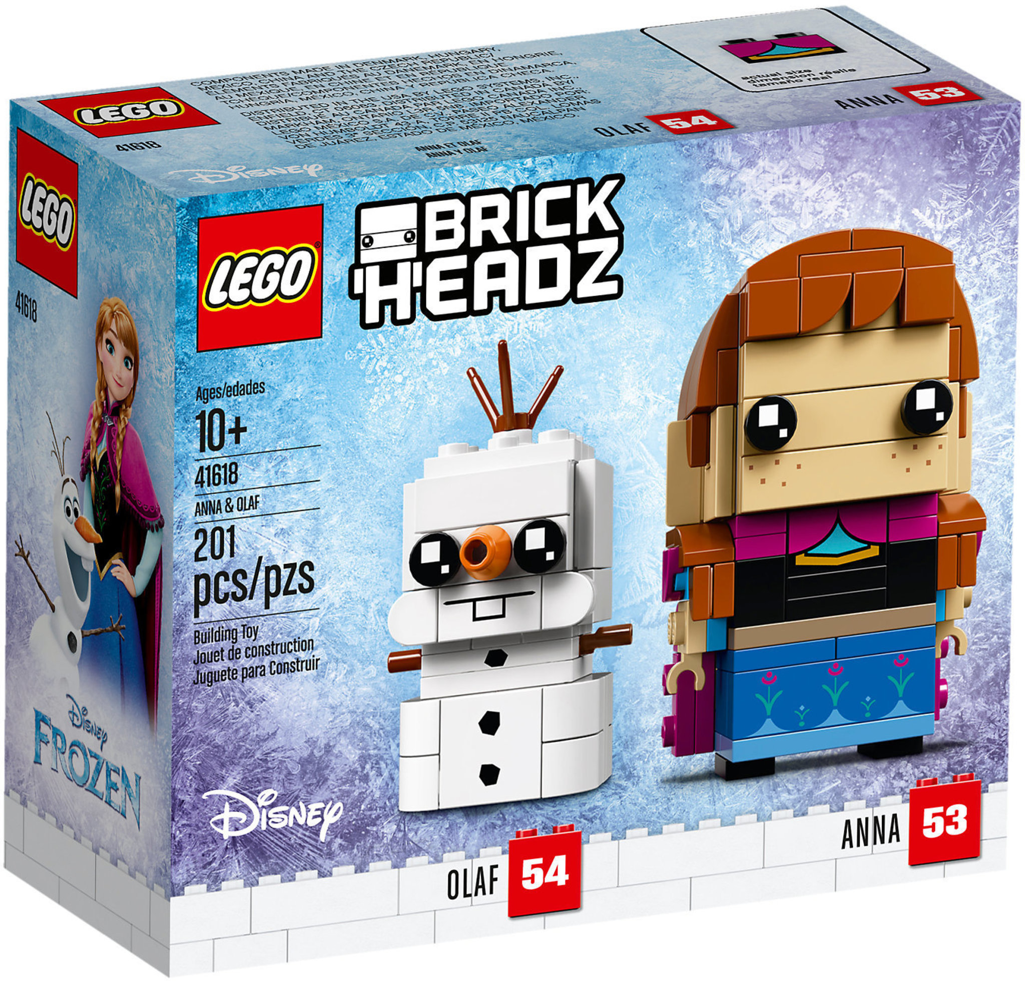 LEGO 41618 Brickheadz : Anna & Olaf