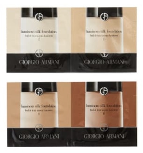 giorgio armani luminous silk foundation sample