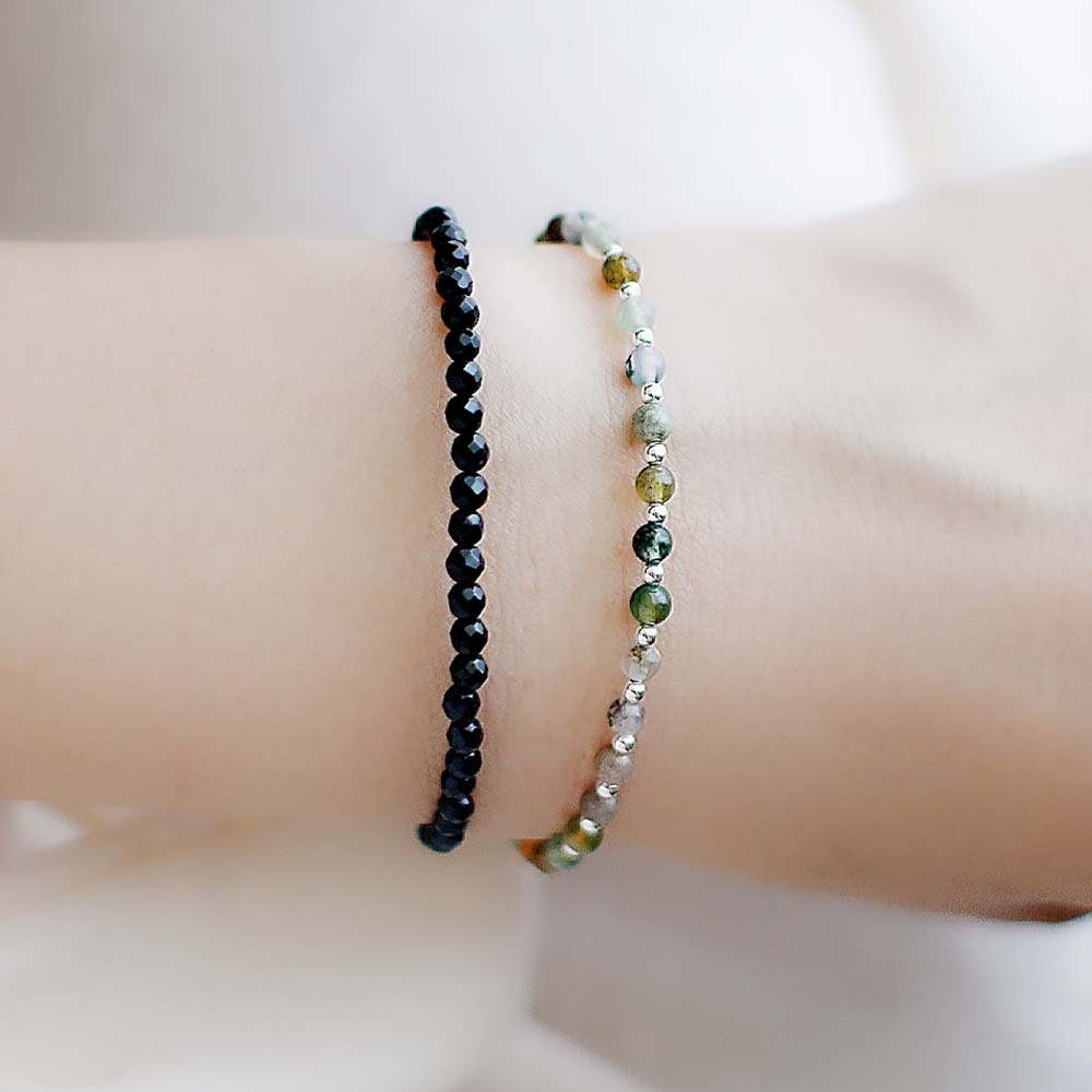 神秘貴族純銀手鍊(黑瑪瑙)/SB916N