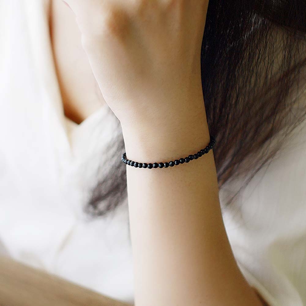 神秘貴族純銀手鍊(黑瑪瑙)/SB916N