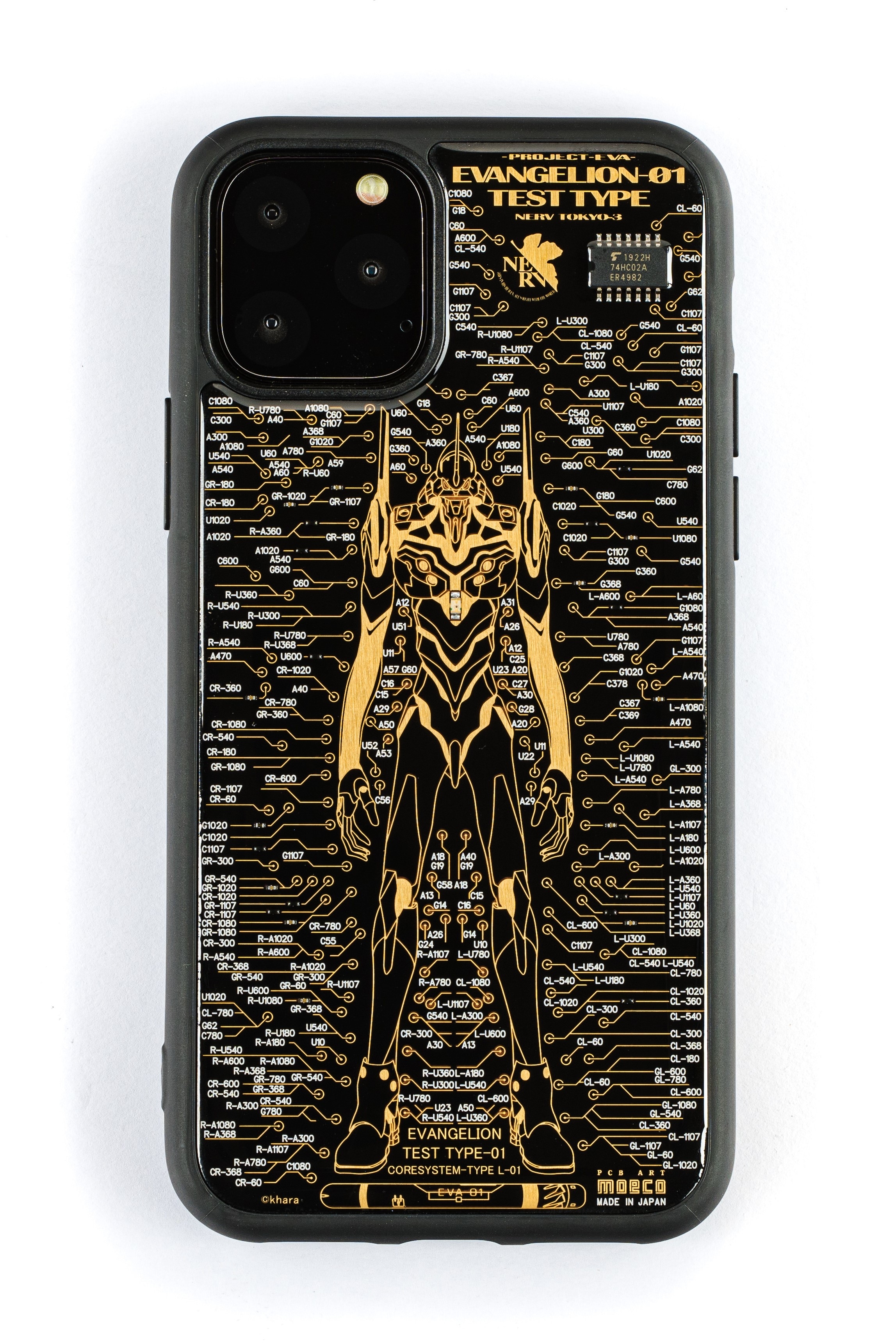 FLASH EVA01 基板 iPhone11Pro手機殼 ( 黑色 )