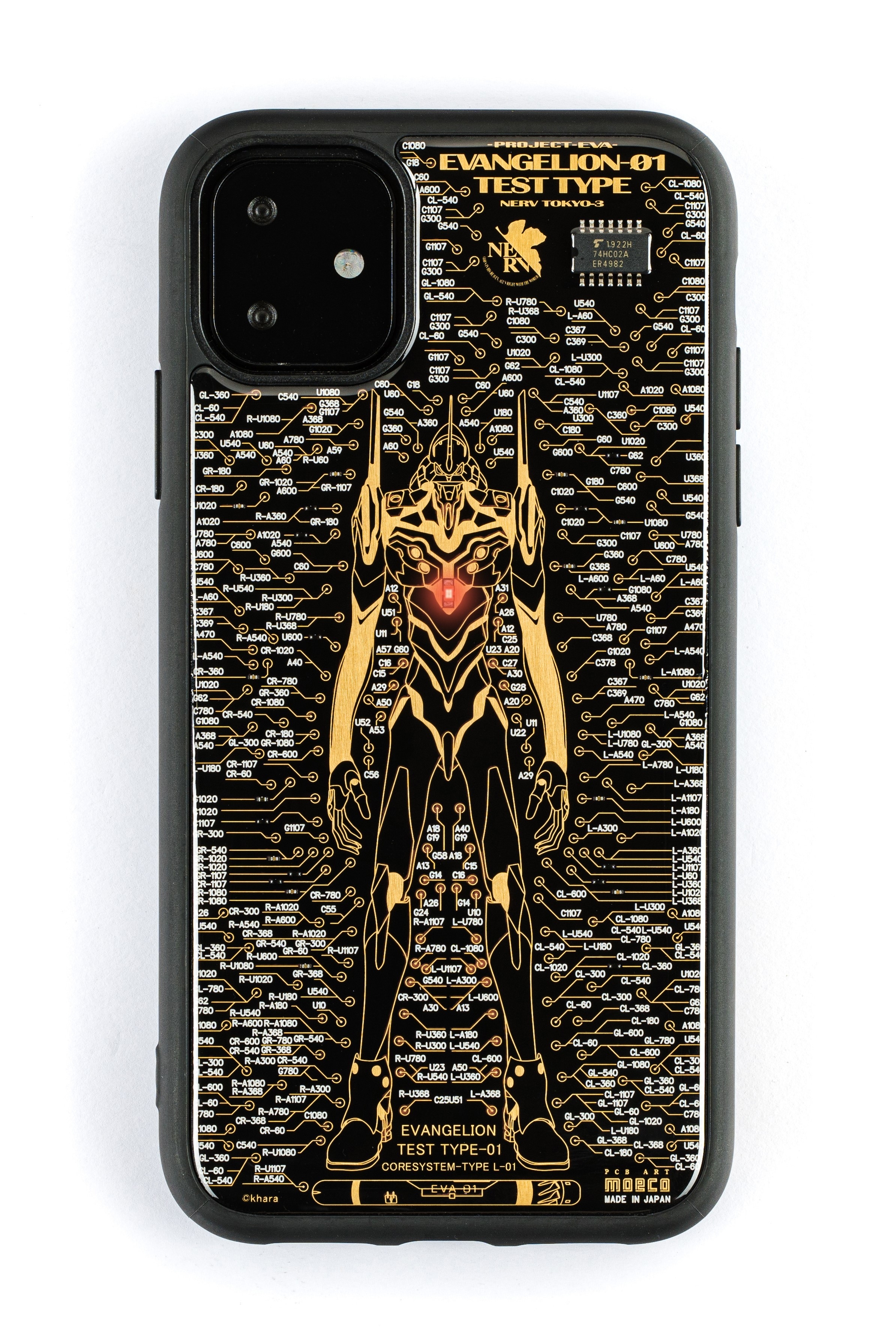 FLASH EVA01 基板 iPhone11手機殼 ( 黑色 )