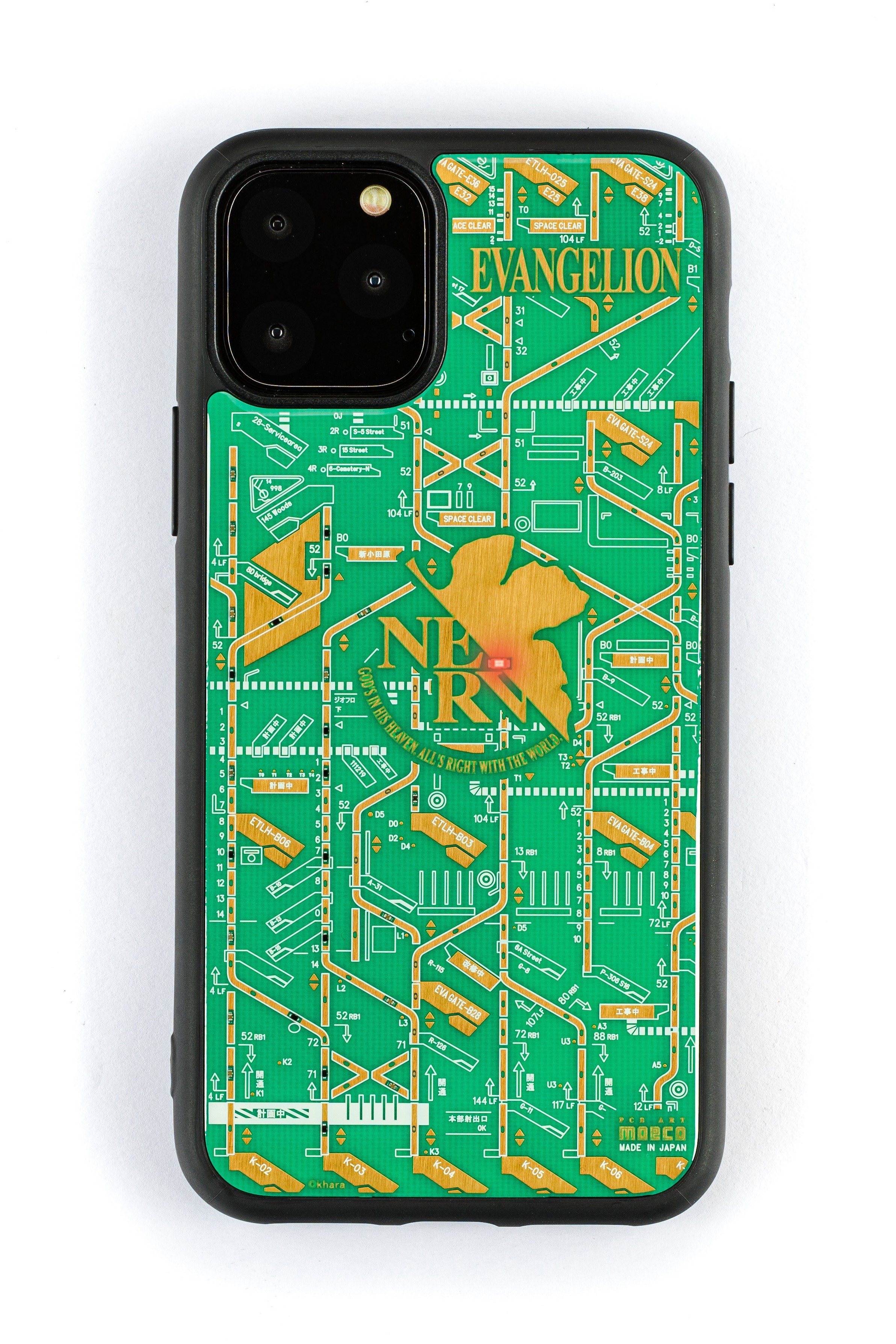 FLASH NERV 基板 iPhone 11Pro手機殼 ( 綠色 )