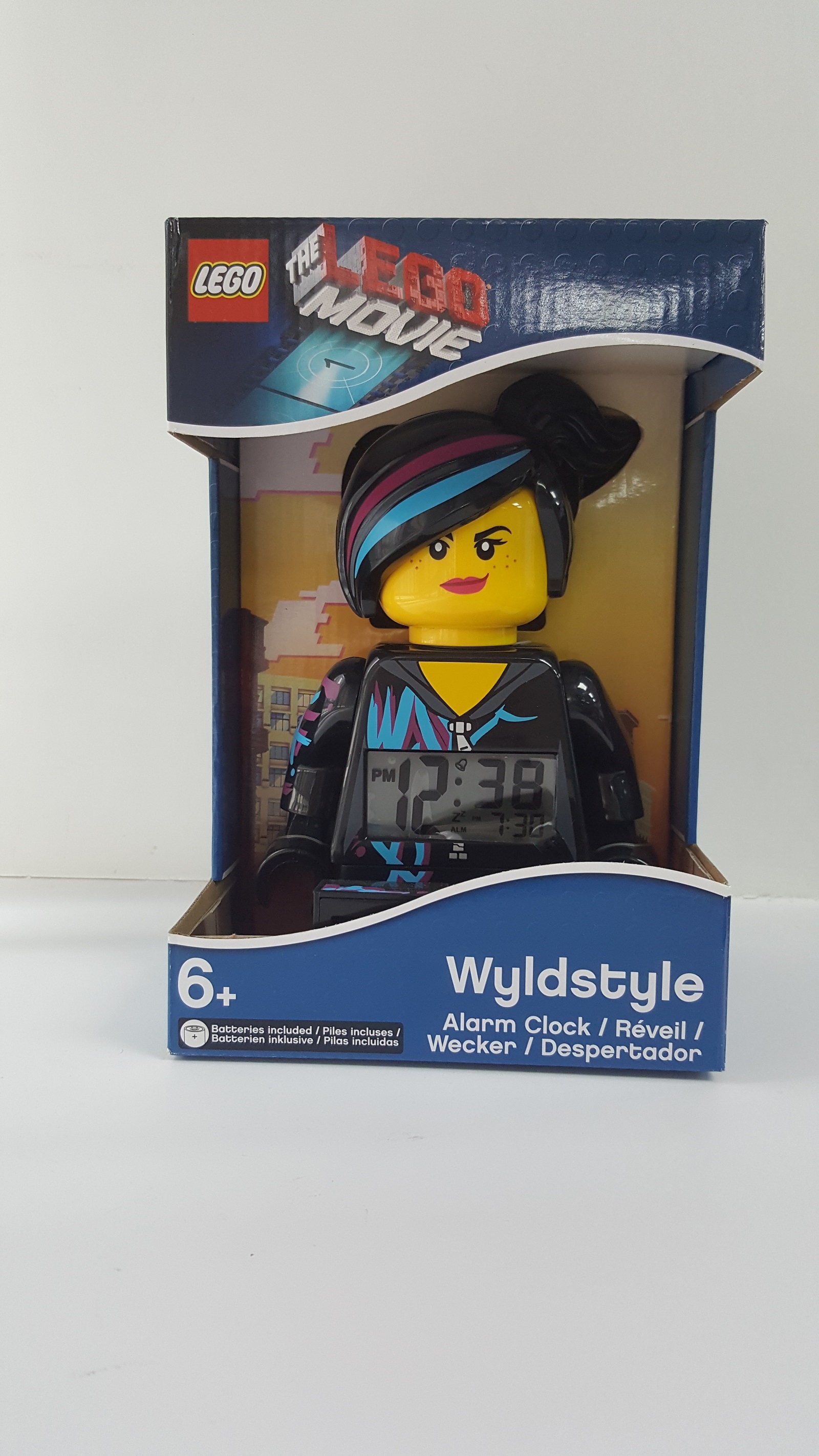 Lego Movie Lucy/Wyldstyle Minifigure Alarm Clock