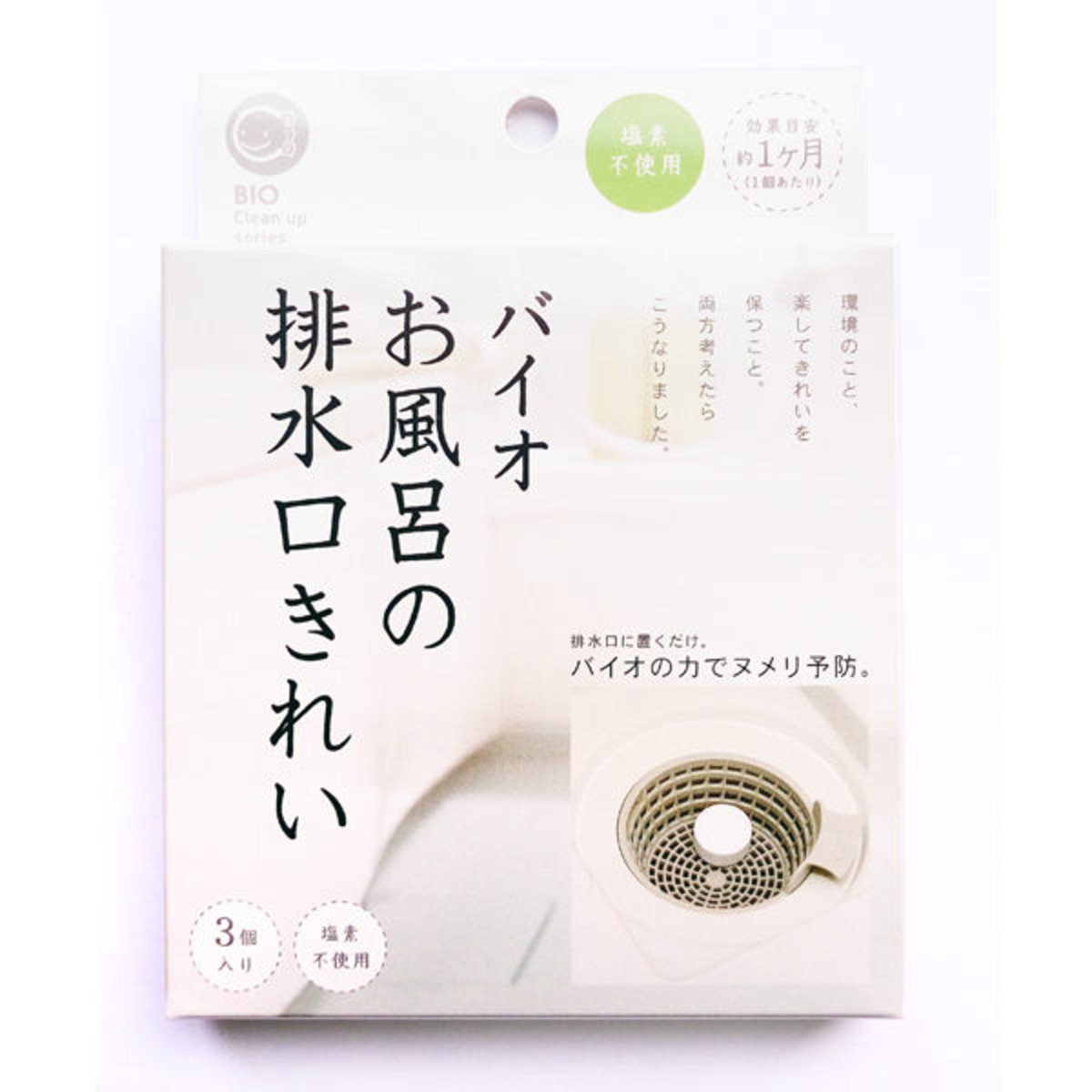 BIO - (排水口用) Clean up 消臭抗菌清潔錠 (4969133256455)