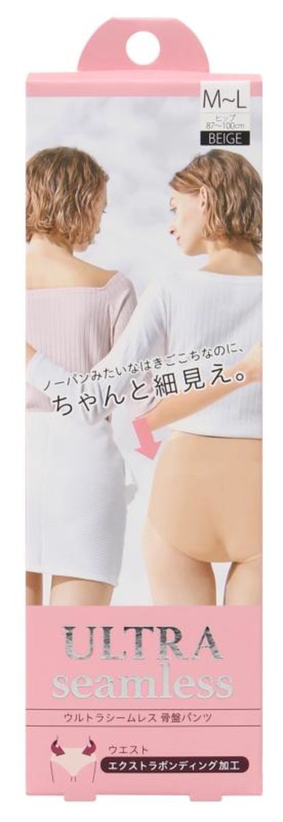 COGIT - 無縫骨盆內褲 (M-L)(米色)(平行進口)