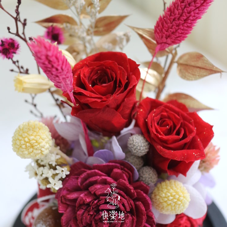 珍藏浪漫 I 永生花 ‧ 不凋花  PF190300