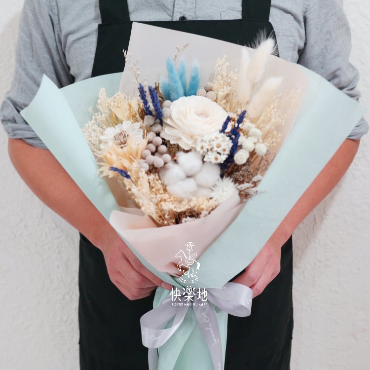 自然禮讚 I 花束 I 乾燥花 PF190200