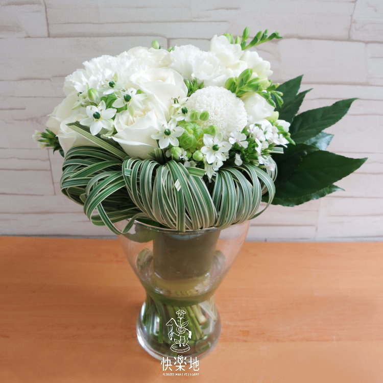 綠意微風 I 瓶花  AV190222