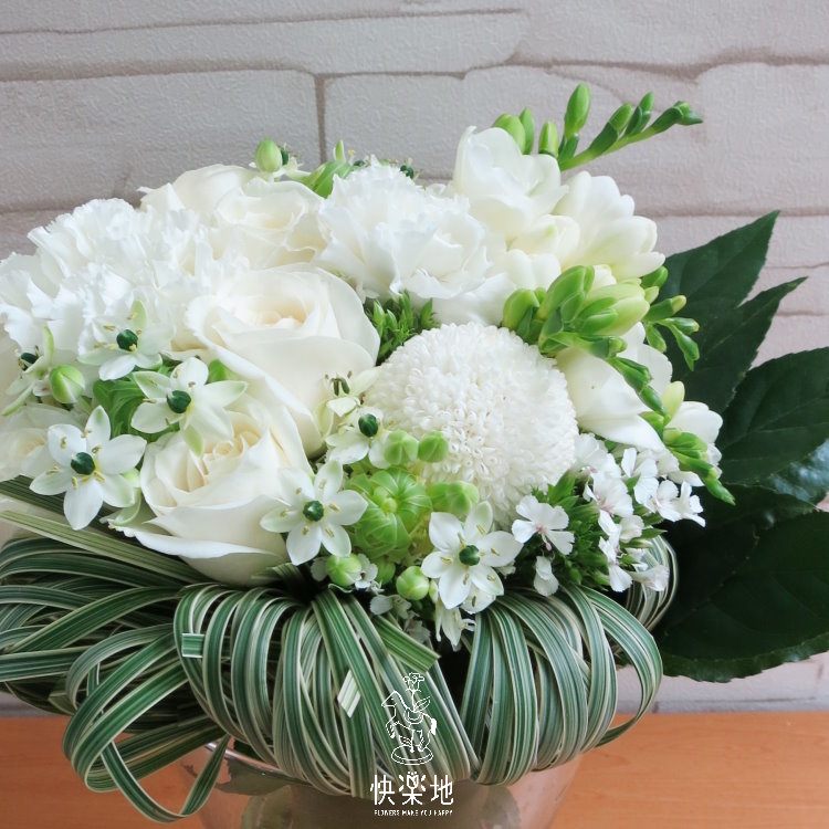 綠意微風 I 瓶花  AV190222