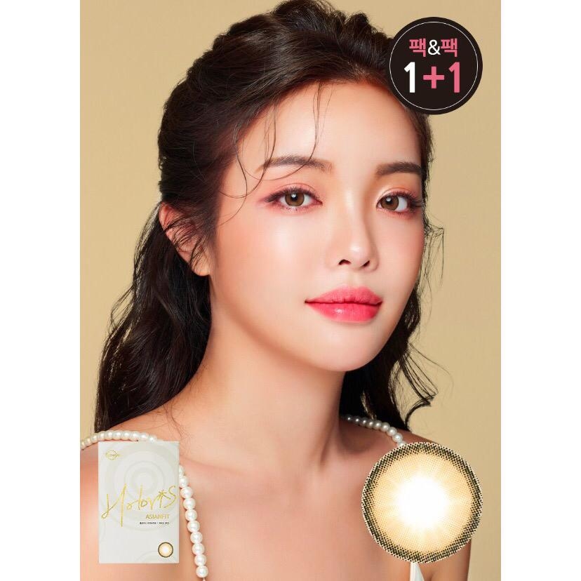 「1+1｣LENSME Holoris #Ginger Brown 1month/ 2p