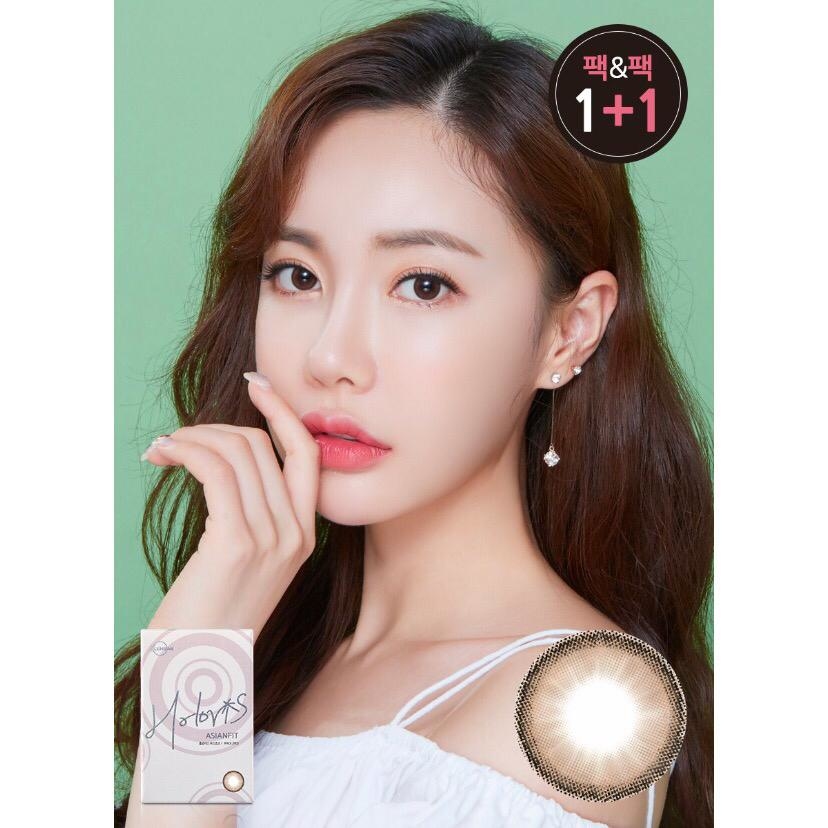 「1+1｣LENSME Holoris #Mousse Choco 1month/ 2p