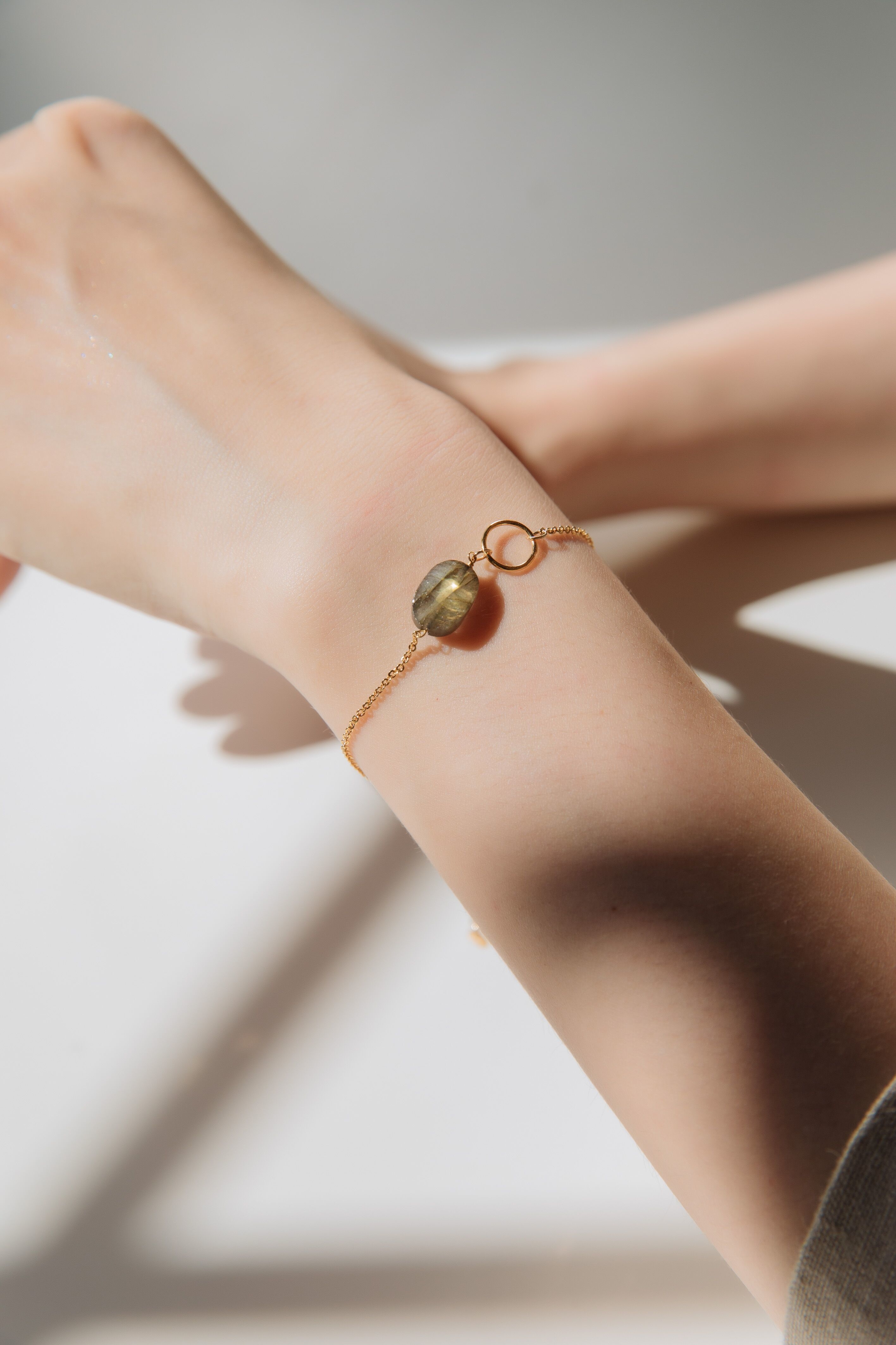 繫戀｜拉長石手鍊