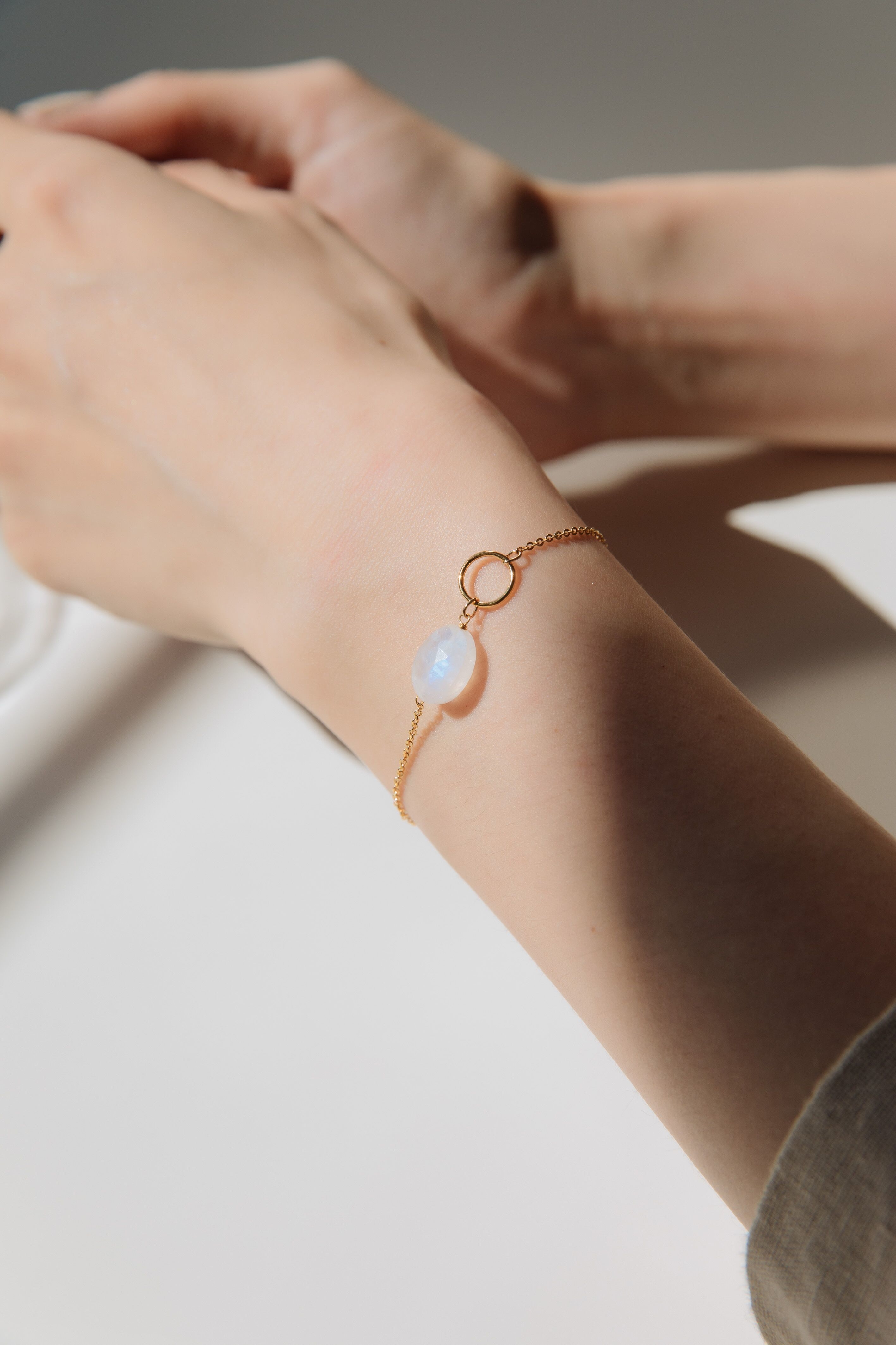 繫戀｜月光石手鍊