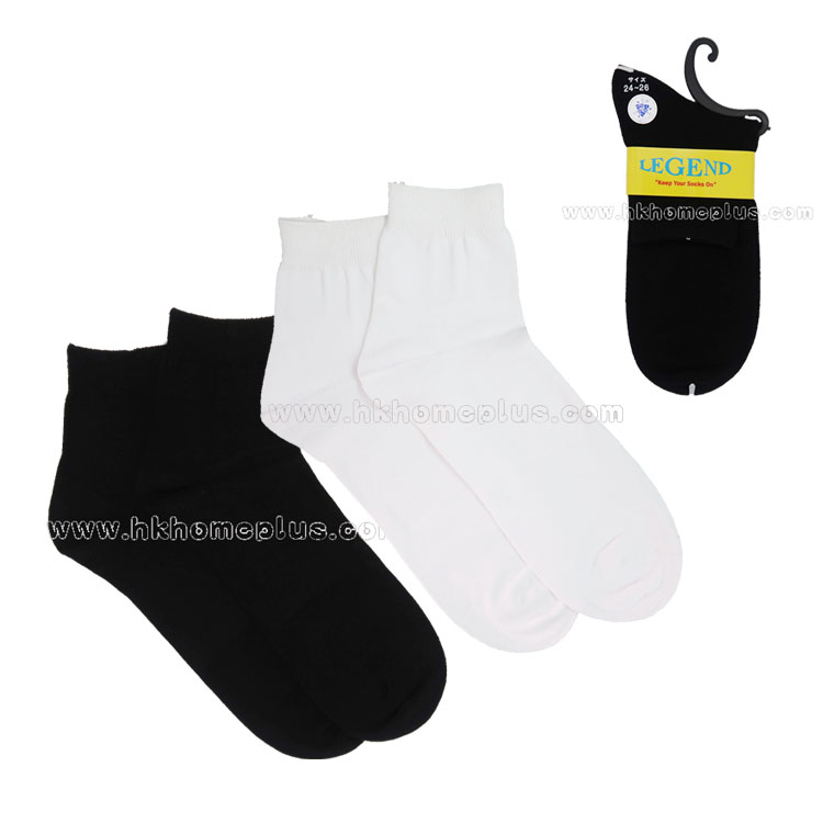3對裝 LEGEND: 學生棉質短襪