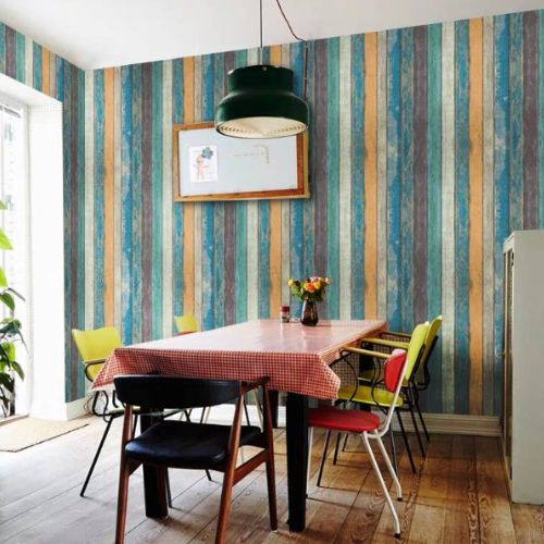 復古木紋-自黏防水壁貼