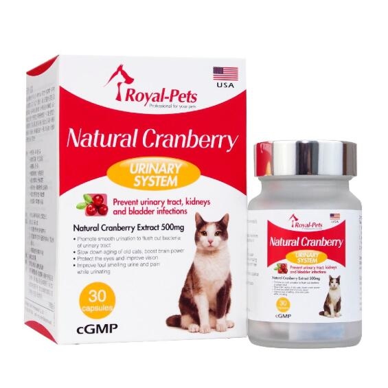 Royal-Pets Natural Cranberry for cats 30capsules