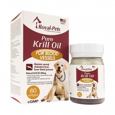 Royal-Pets Pure Krill Oil 60 softgels