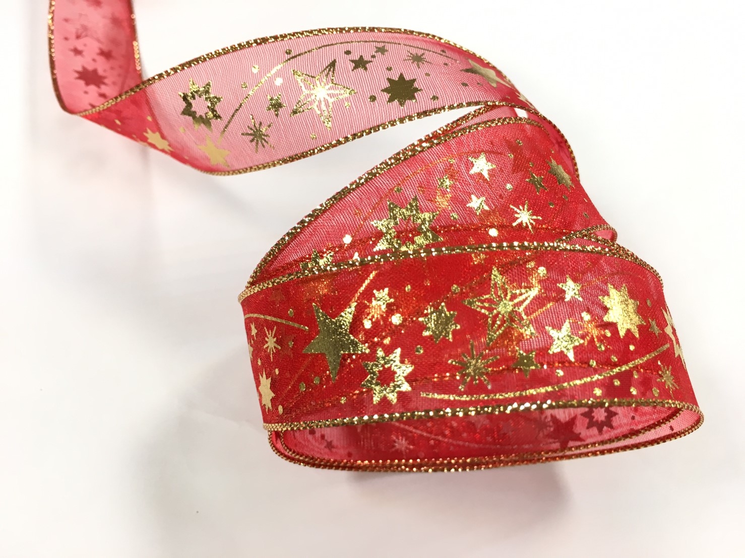 北歐光芒星金邊網紗/3款寬度