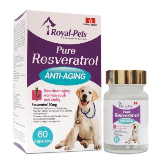 Royal Pets Dog Pure Resveratrol 60 capsules