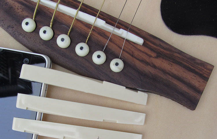 下弦枕 74×3×7.8-6.8 民謠吉他 Alice A026C