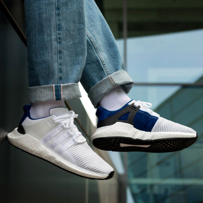 adidas eqt support 93/17 blu rosse