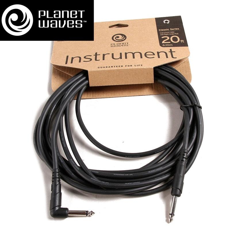 D'Addario 導線 Classic 直頭+L頭 10呎CGTRA-10 / 20呎CGTRA-20 Planet Waves