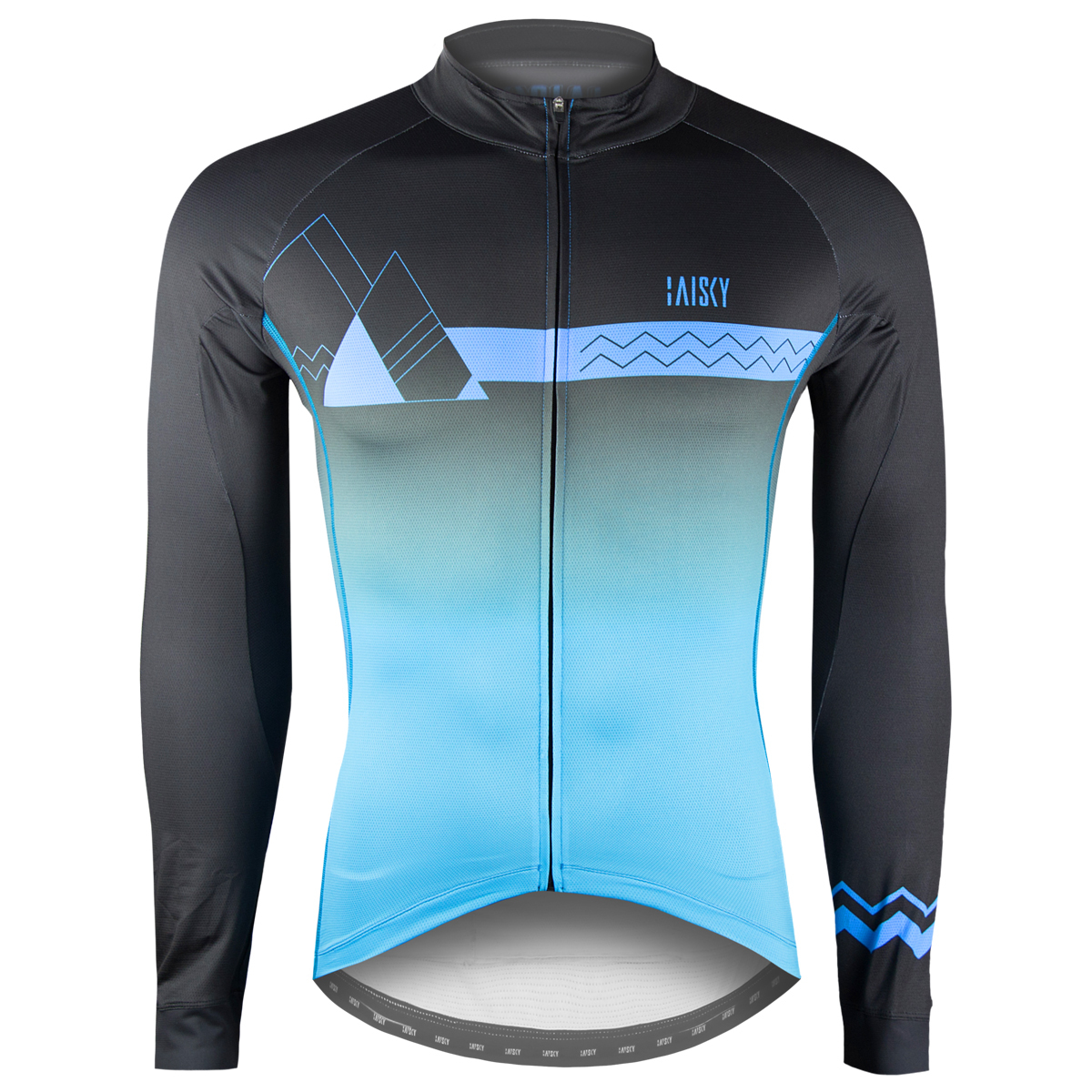 男款薄款長車衣 勤勉 黑