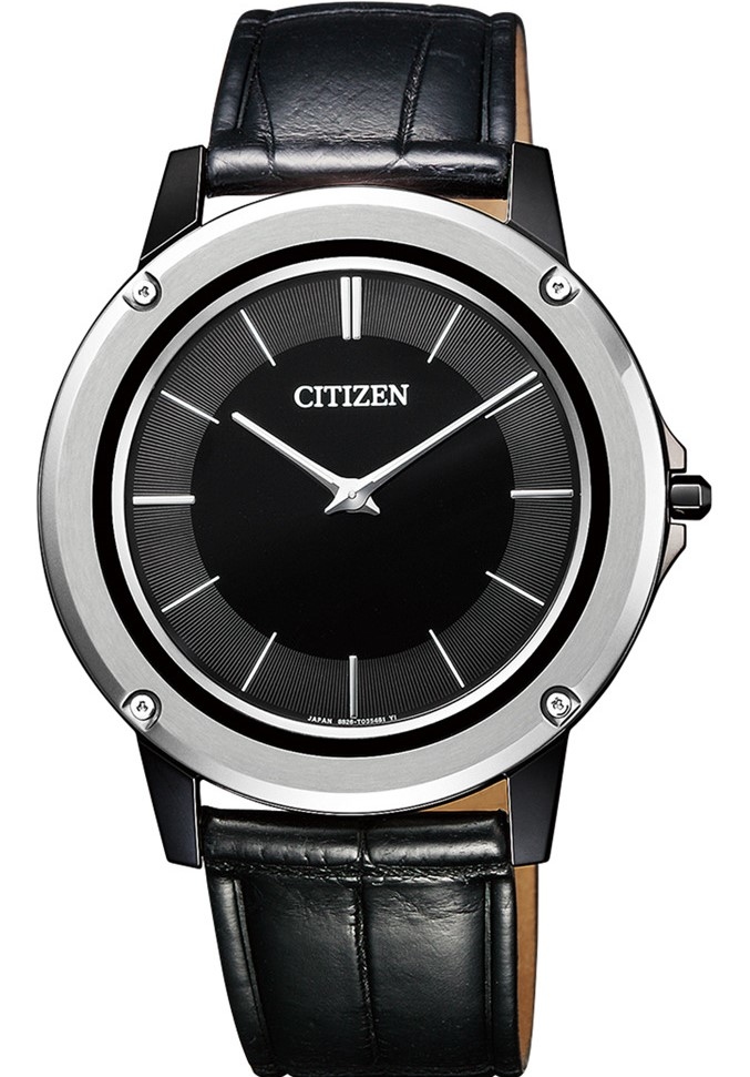 萬年鐘錶 - Citizen Eco-Drive One  星辰錶 超薄 One  系列 男錶  AR5024-01E    錶徑 : 39 MM