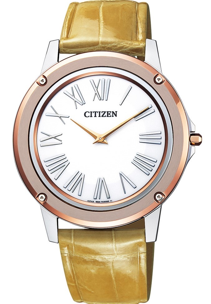 萬年鐘錶 - Citizen Eco-Drive One  星辰錶 超薄 One  系列 腕錶  EG9004-18A    錶徑 : 39 MM