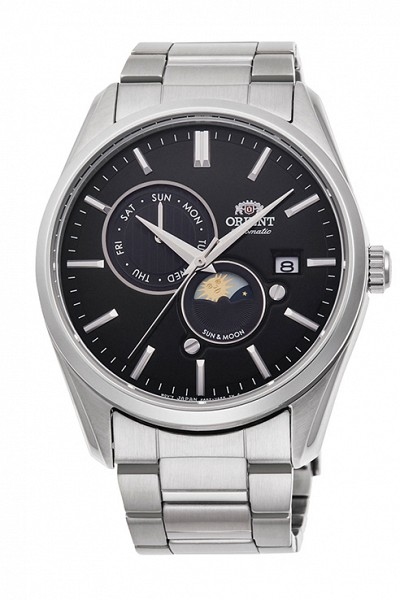 Sun & Moon - Silver Black Dial(Version 5)