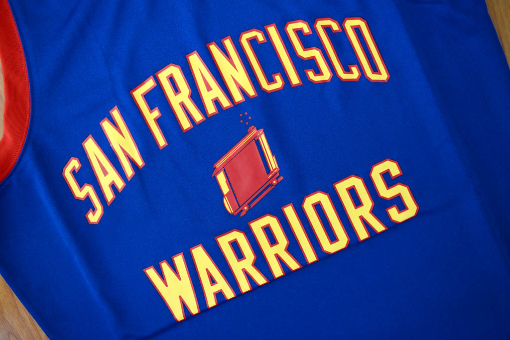 Mitchell & Ness 金州勇士隊 Team Heritage 球衣