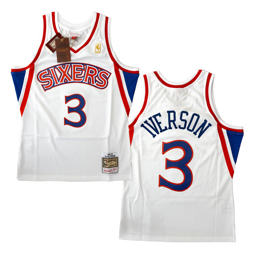 Mitchell & Ness 費城76人隊 Allen Iverson 1996-1997 復刻 Swingman 球衣