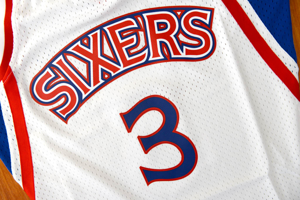 Mitchell & Ness 費城76人隊 Allen Iverson 1996-1997 復刻 Swingman 球衣