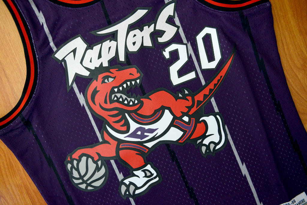 Mitchell & Ness 多倫多暴龍隊 Damon Stoudamire 1995-1996 復刻 Swingman 球衣