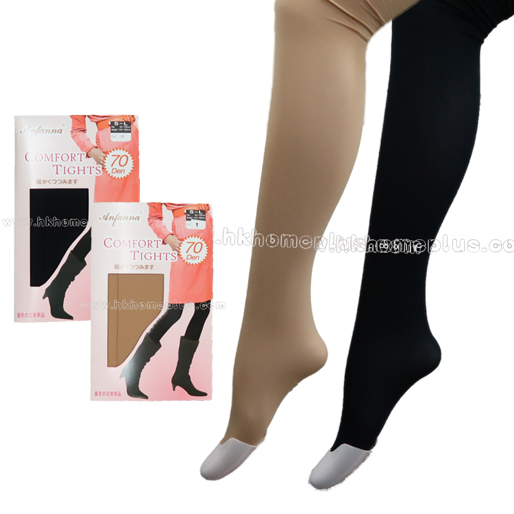 3對裝 安芬娜: 70D 厚身絲襪褲