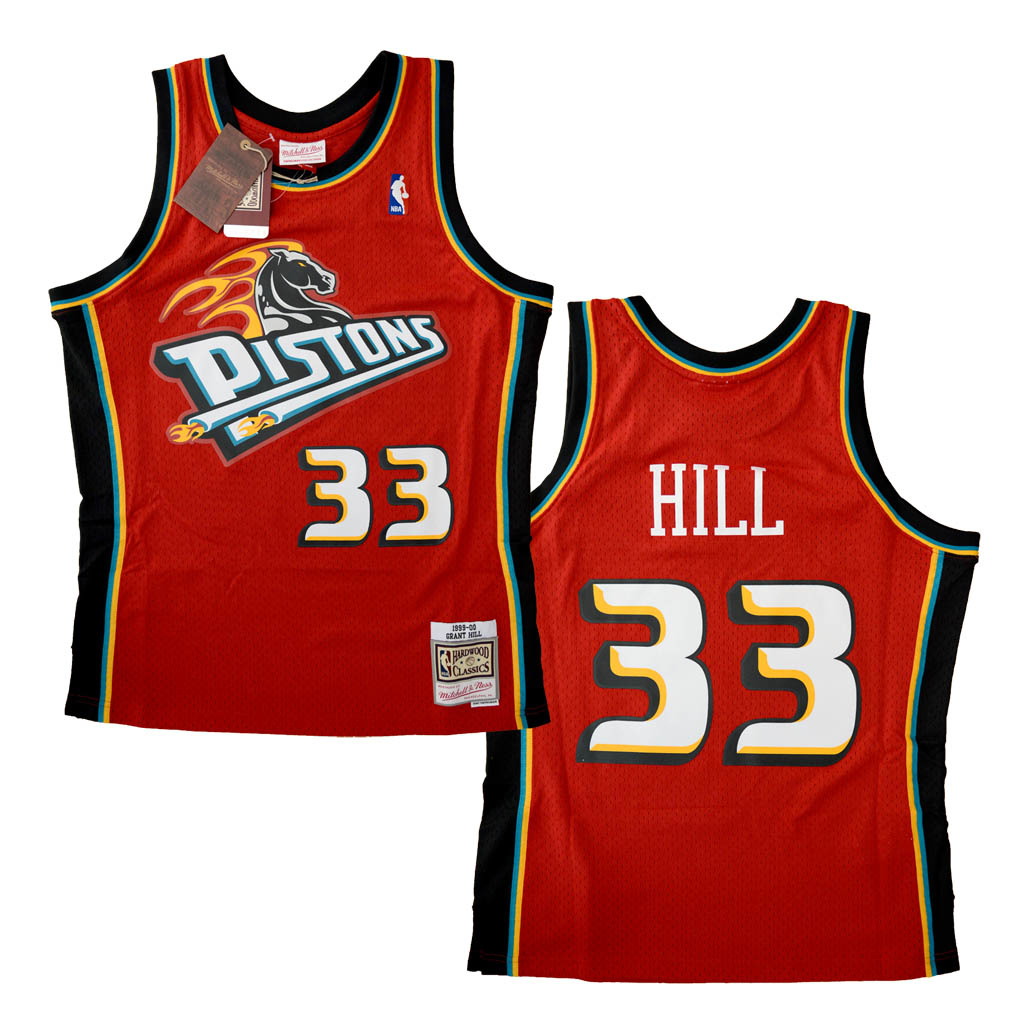 Mitchell & Ness 底特律活塞隊 Grant Hill 1999-2000 復刻 Swingman 球衣