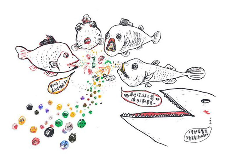 塑膠微粒 v.s 櫻挑果核