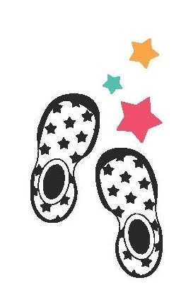 GGomoosin | Korean Infant Learning Shoes (Ring Star)