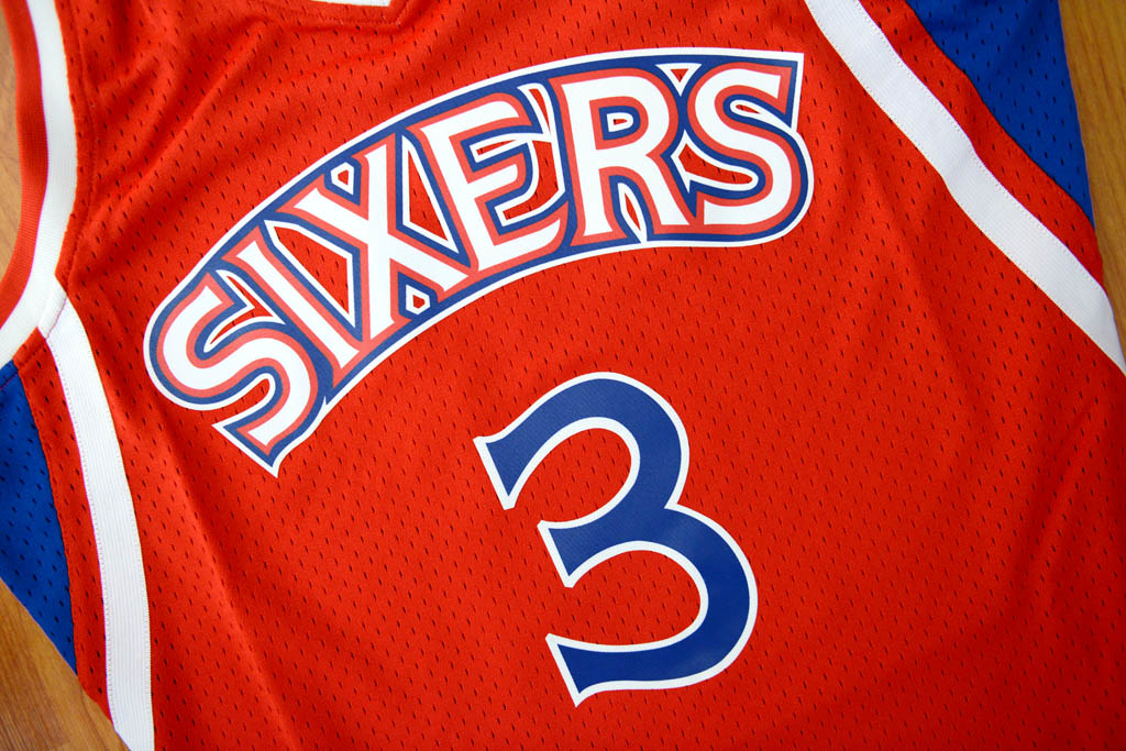 Mitchell & Ness 費城76人隊 Allen Iverson 1996-1997 復刻 Swingman 球衣
