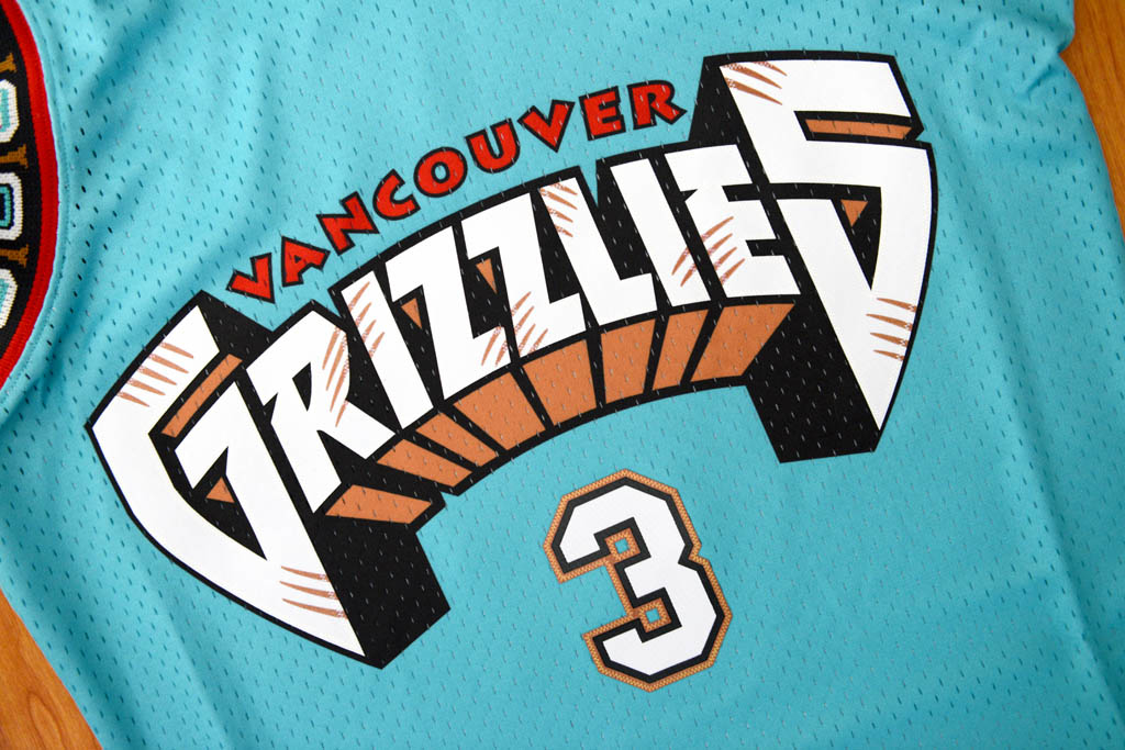 Mitchell & Ness 溫哥華灰熊隊 Shareef Abdur-Rahim 1996-1997 復刻 Swingman 球衣