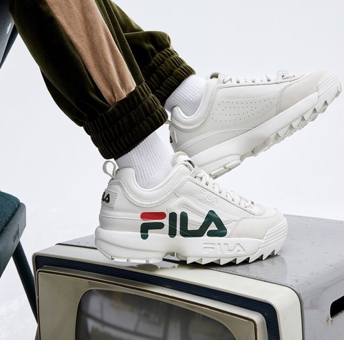 fila disruptor 2 logo