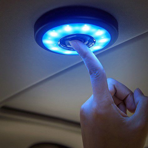 「一按即開」按按吸頂燈