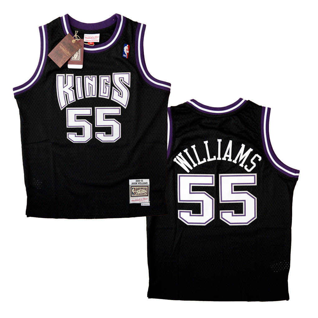 Mitchell & Ness 沙加緬度國王隊 Jason Williams 2000-2001 青年版 Swingman 球衣