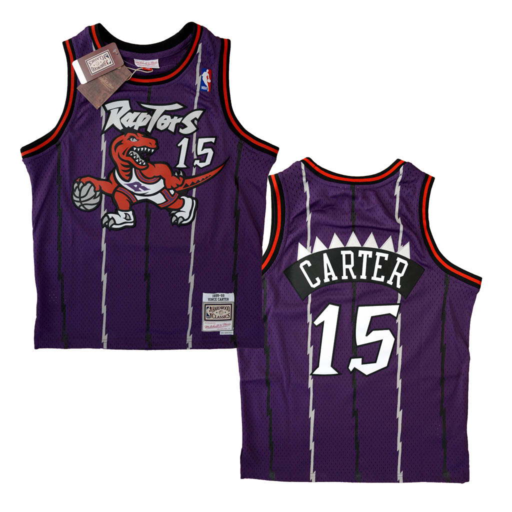 Mitchell & Ness 多倫多暴龍隊 Vince Carter 1998-1999 青年版 Swingman 球衣