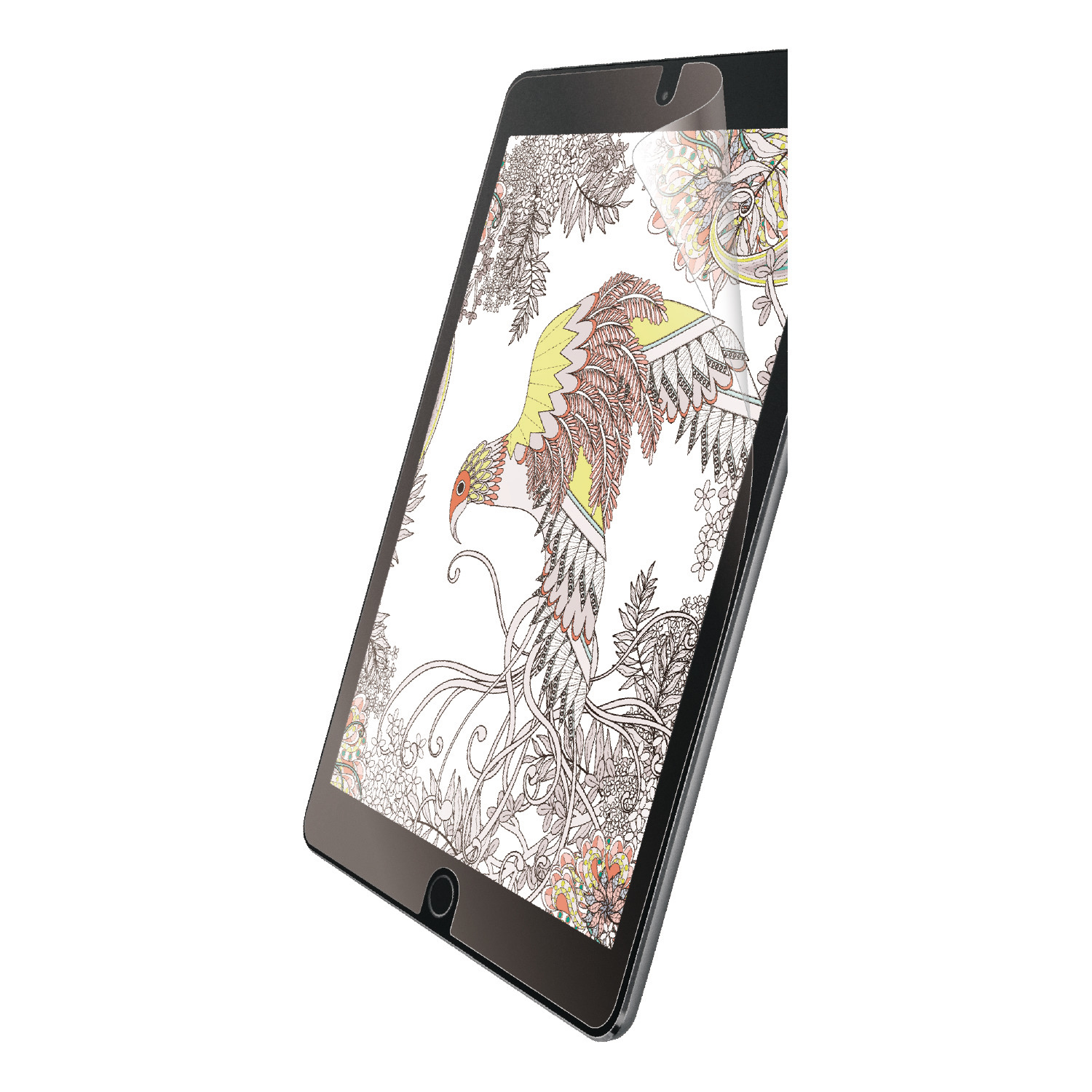 【易貼版】iPad 10.2吋 (2019, 2020, 2021年款) 紙繪質感保護貼 (TB-A19RFLAP) 系列